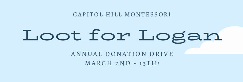 Annual Donation Drive – Loot for Logan!
