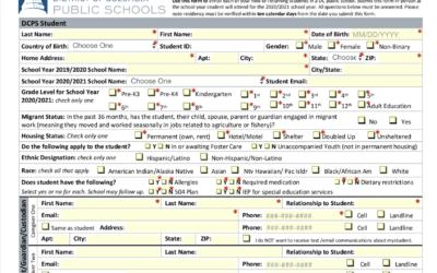 Submit your School Enrollment by June 15